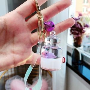 New Floating Cartoon Cute Pig Keychain